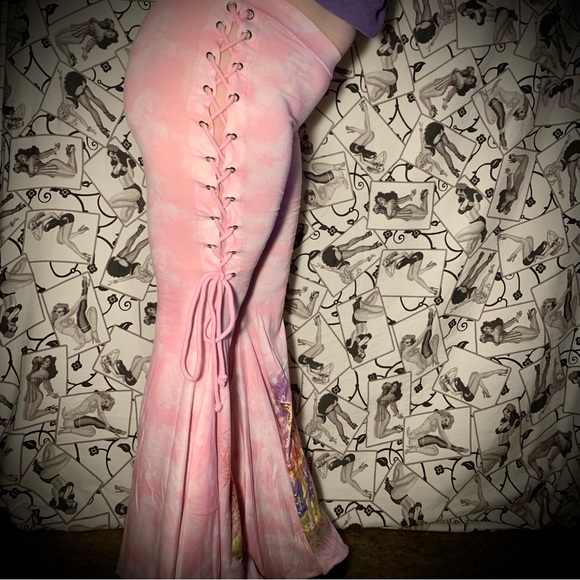 Dolls Kill Wild Roamings Bell Bottoms - Picture 6 of 8